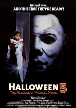 Halloween 5 The Revenge of Michael Myers                ฮาโลวีน 5: ความแค้นไม่เคยตาย                1989
